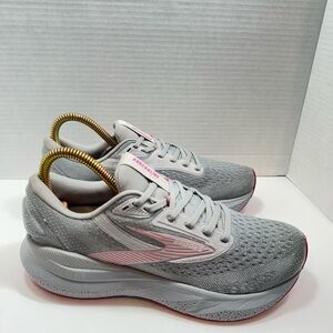 Brooks Women Adrenaline GTS 24, Alloy/White/Zephyr (019), US Size 8 (B-Medium)